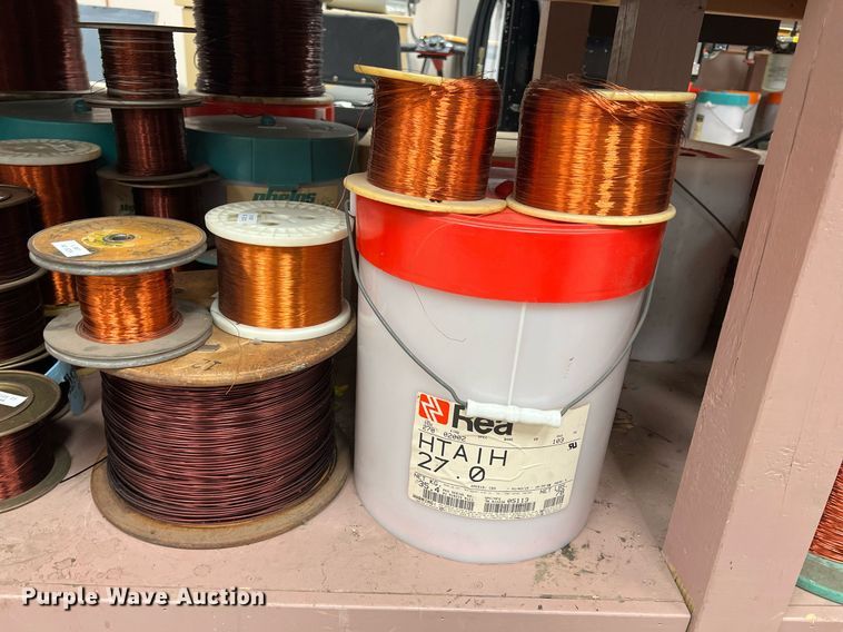 image for item MY9692 Approximately 2 tons of copper wire