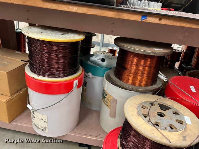 image for item MY9692 Approximately 2 tons of copper wire