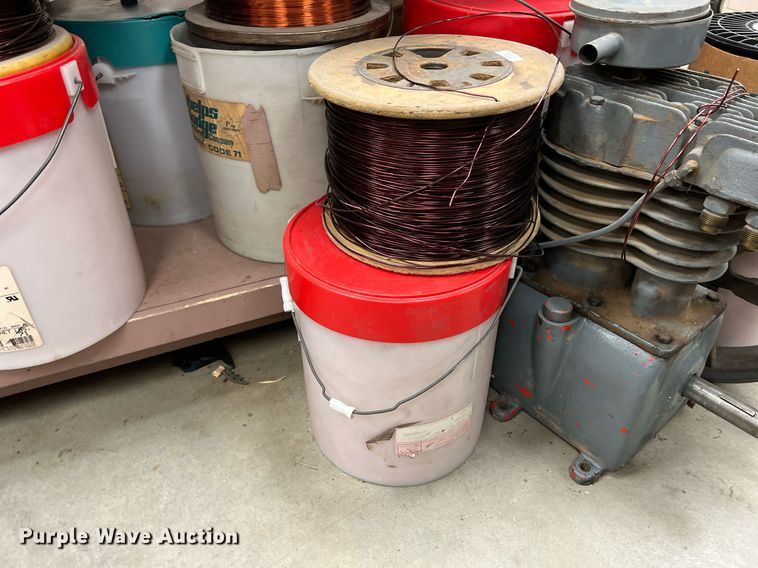 image for item MY9692 Approximately 2 tons of copper wire