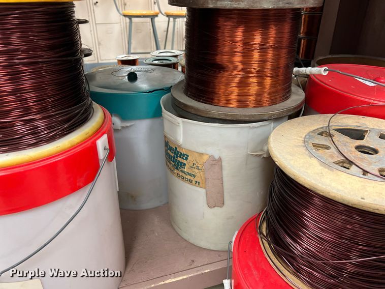 image for item MY9692 Approximately 2 tons of copper wire