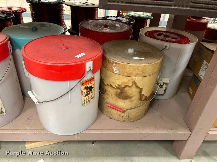 image for item MY9692 Approximately 2 tons of copper wire