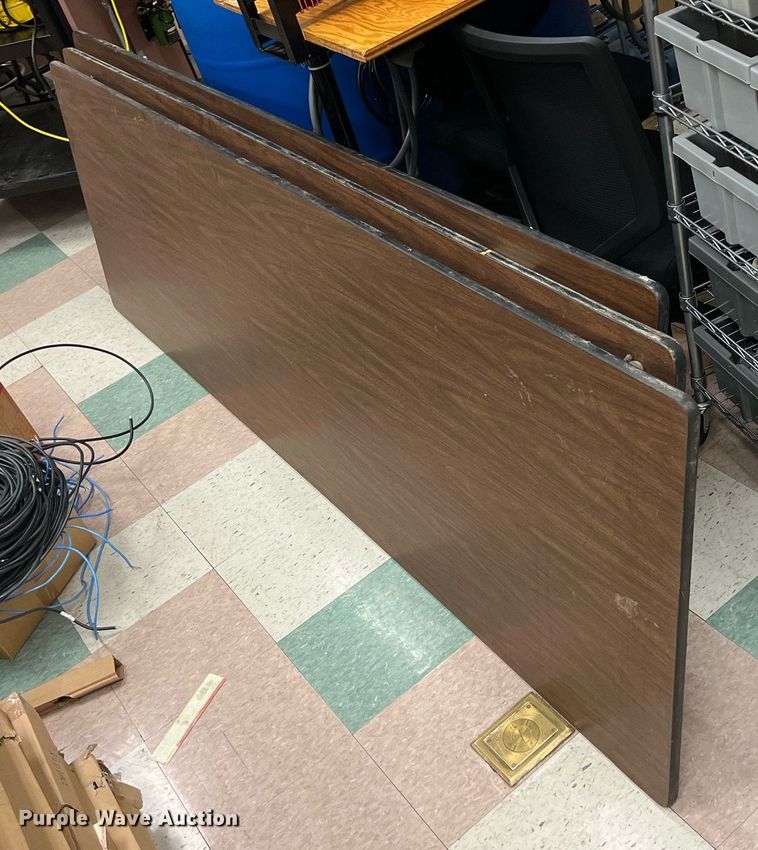 image for item MY9705 (3) 8' L tables