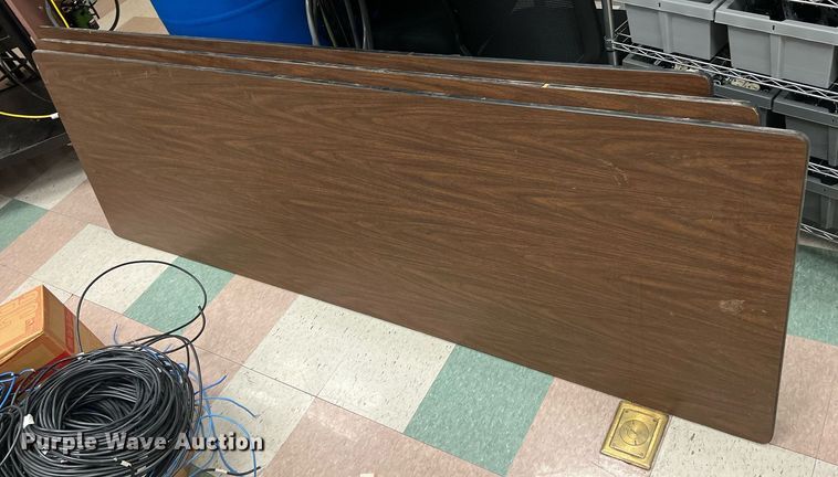image for item MY9705 (3) 8' L tables