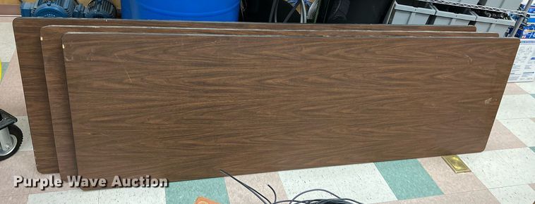 image for item MY9705 (3) 8' L tables
