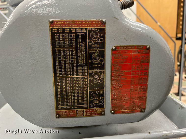 image for item MY9709 South Bend  brake lathe