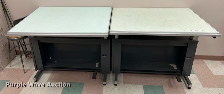 image for item MY9711 (2) drafting tables