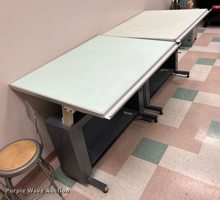 image for item MY9711 (2) drafting tables