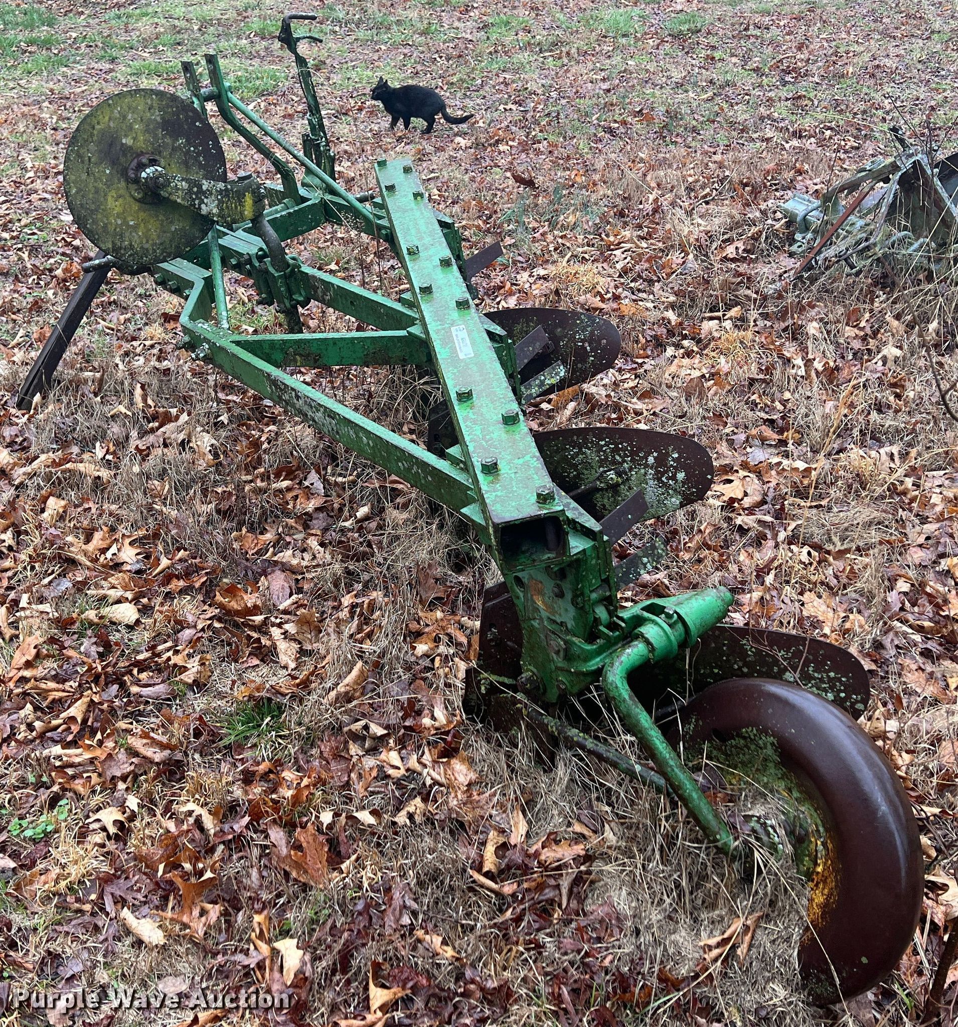 Three bottom plow in Neosho, MO Item KR9372 sold Purple Wave