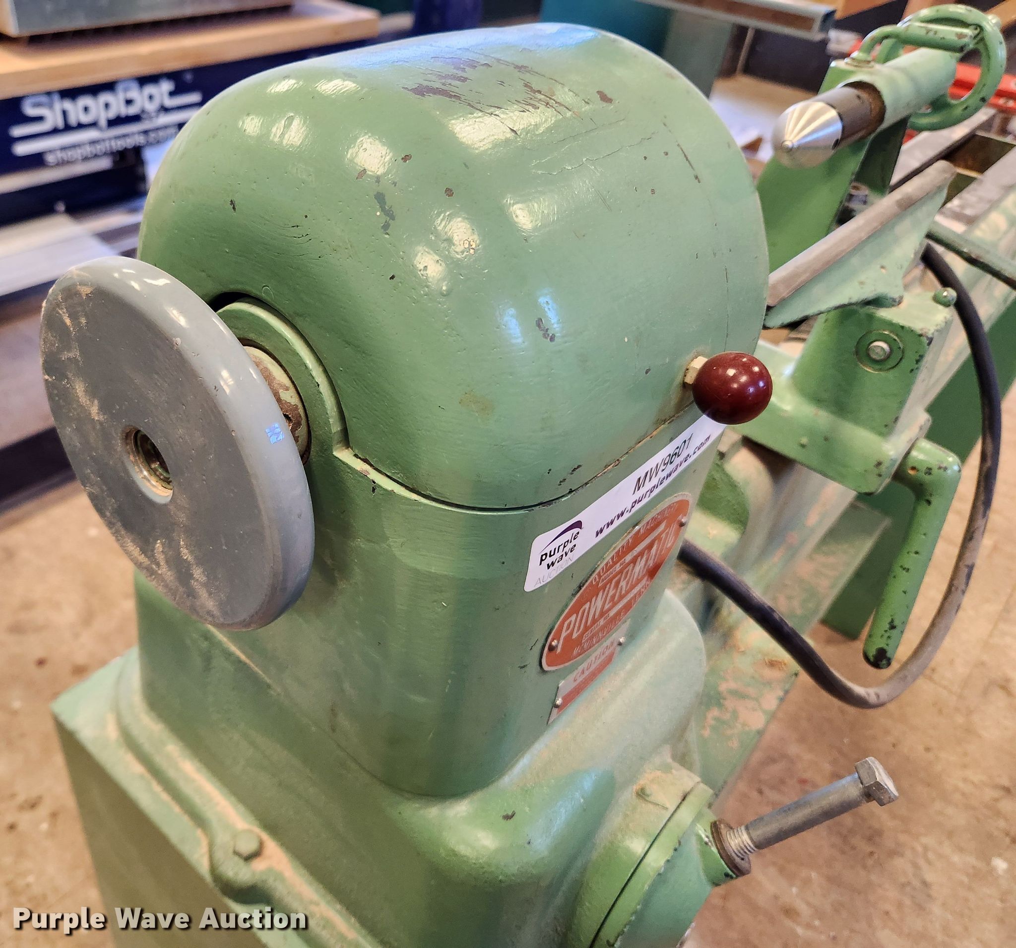 Powermatic 45 wood lathe in Collinsville, IL Item MW9601 sold