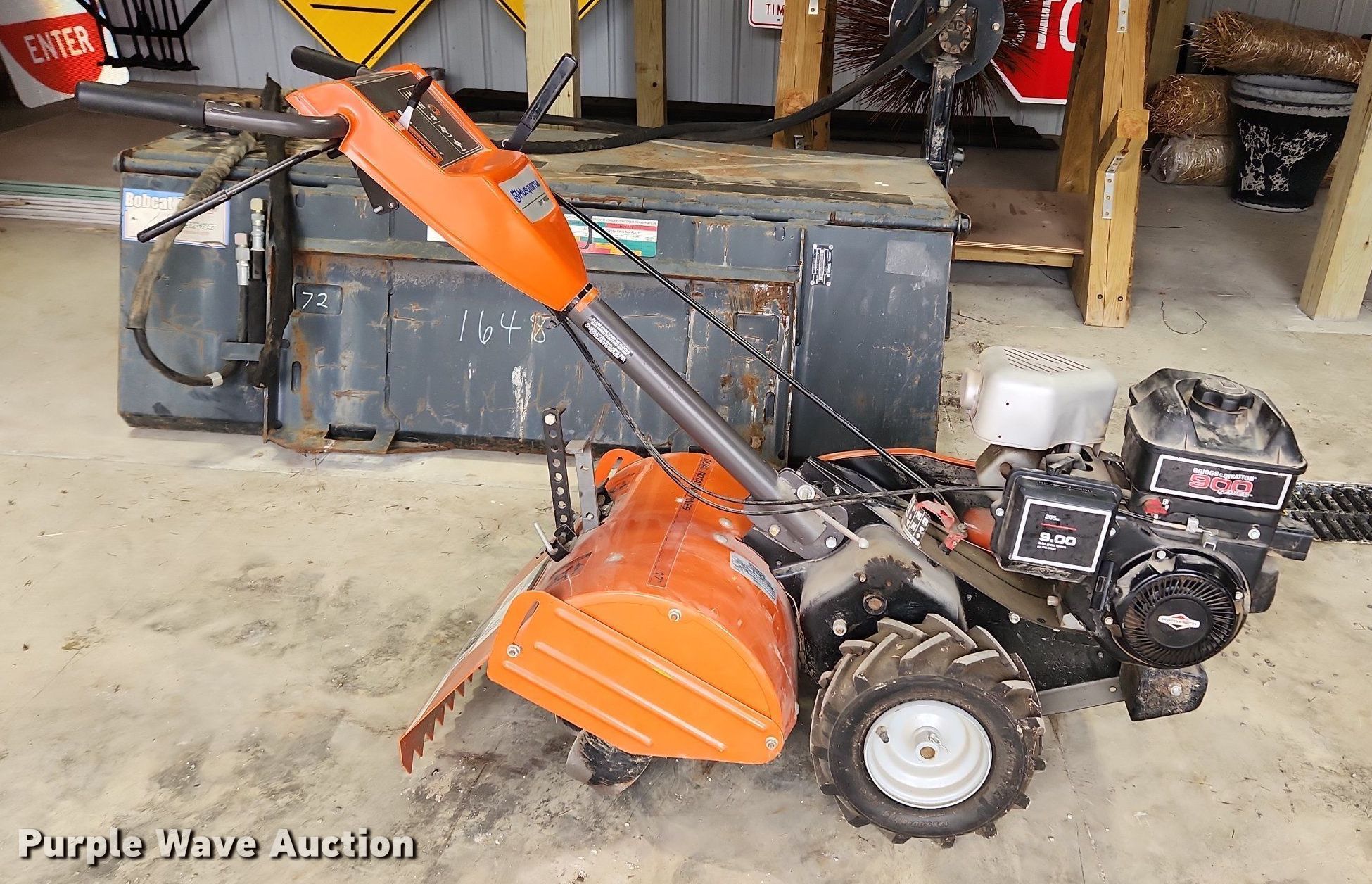 Husqvarna DRT900E rear tine tiller in Maryville, IL Item MW9645 sold