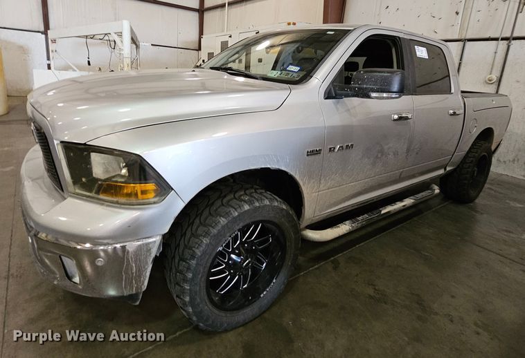 image for item DK7687 2010 Dodge Ram 1500  Crew Cab pickup truck