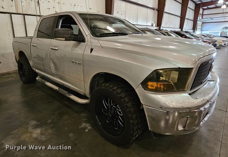 image for item DK7687 2010 Dodge Ram 1500  Crew Cab pickup truck