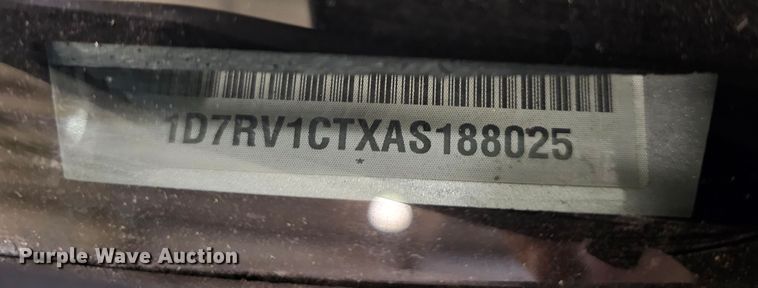 image for item DK7687 2010 Dodge Ram 1500  Crew Cab pickup truck