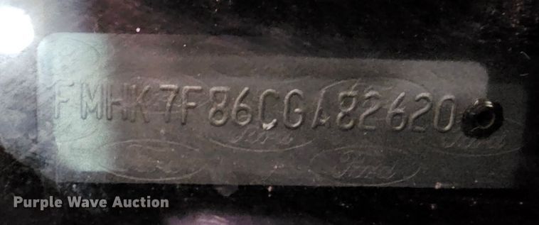 image for item DK7688 2012 Ford Explorer  SUV