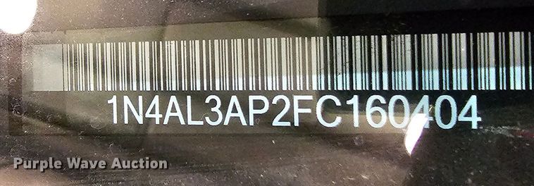 image for item DK7694 2015 Nissan Altima