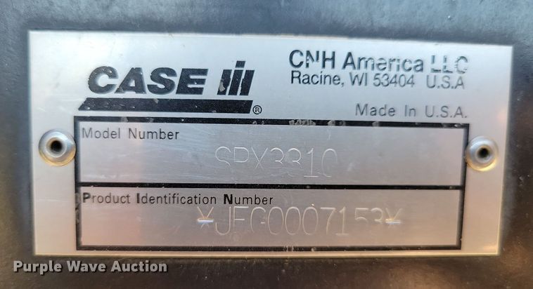 image for item DK5230 2005 Case IH Patriot SPX3310  sprayer