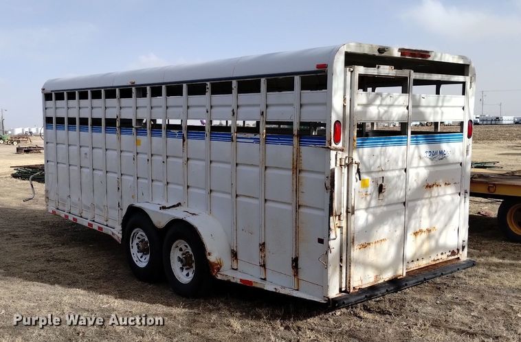 image for item DN6354 1999 Trailmann  livestock trailer