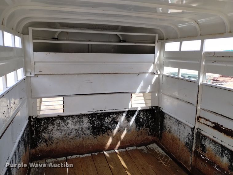 image for item DN6354 1999 Trailmann  livestock trailer