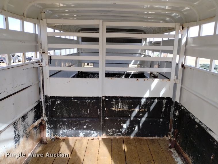 image for item DN6354 1999 Trailmann  livestock trailer