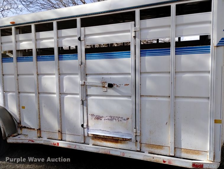 image for item DN6354 1999 Trailmann  livestock trailer