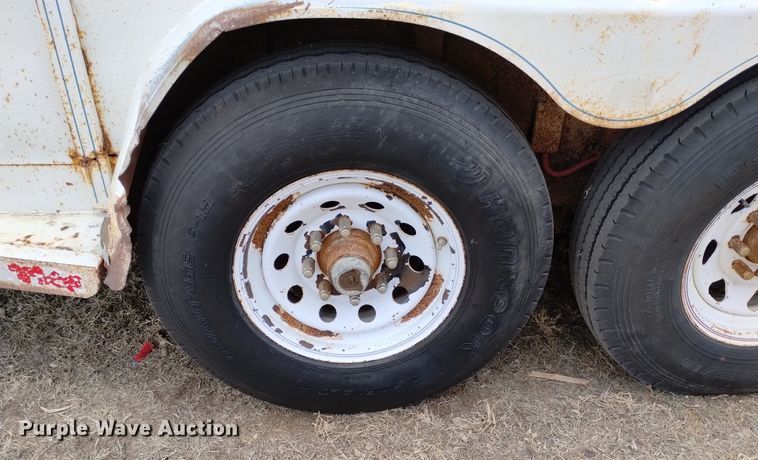 image for item DN6354 1999 Trailmann  livestock trailer