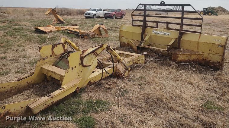 image for item DQ0455 Degelman  tractor dozer blade