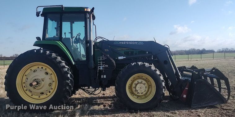 image for item DQ0463 1994 John Deere 7800  MFWD tractor