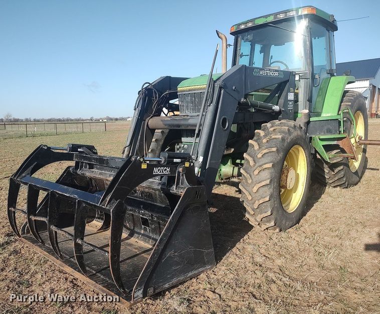 image for item DQ0463 1994 John Deere 7800  MFWD tractor