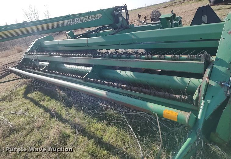 image for item DQ0464 1998 John Deere 1600A  swather / windrower