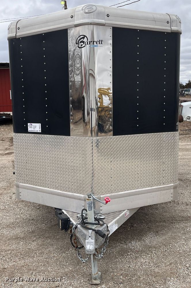 image for item DQ4111 2018 Barrett  livestock trailer