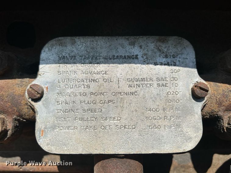 image for item DR4553 1944 Allis-Chalmers C  tractor