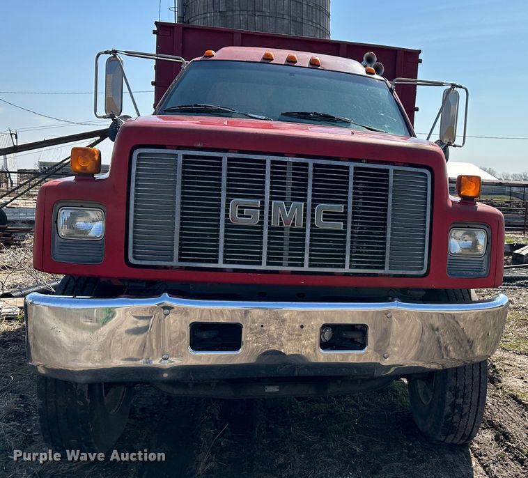 image for item DR5108 1995 GMC TopKick C6500  grain truck