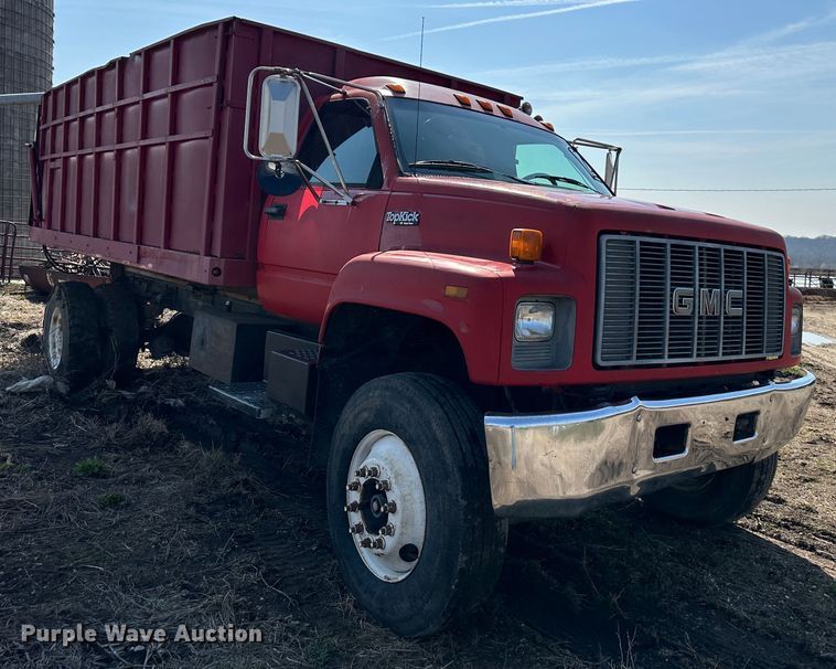 image for item DR5108 1995 GMC TopKick C6500  grain truck