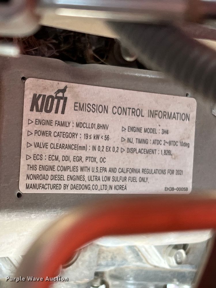 image for item DR5537 2021 Kioti CK3510  tractor