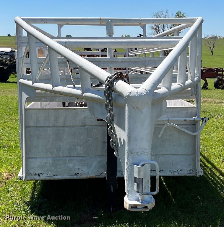 image for item DR5555 Shop built  livestock trailer