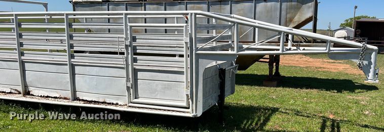 image for item DR5555 Shop built  livestock trailer