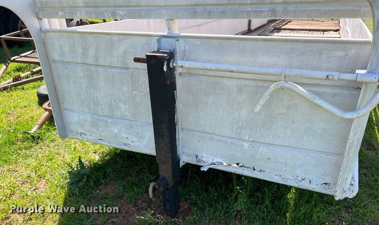 image for item DR5555 Shop built  livestock trailer
