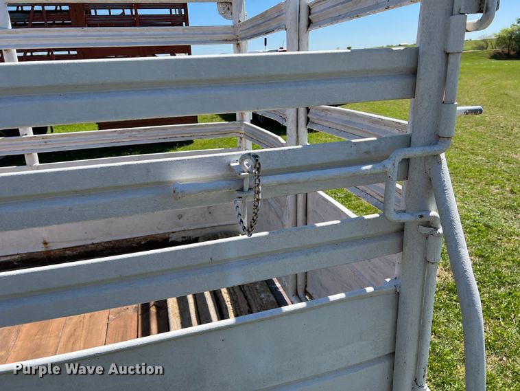 image for item DR5555 Shop built  livestock trailer