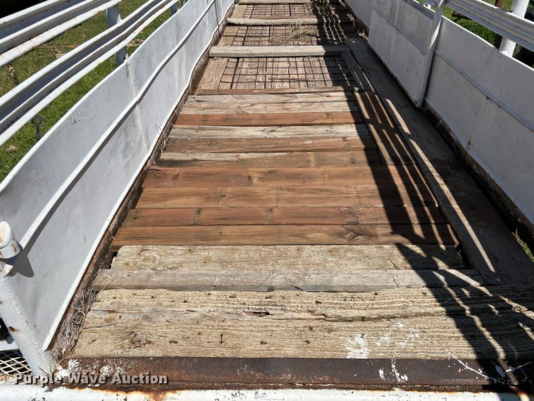 image for item DR5555 Shop built  livestock trailer