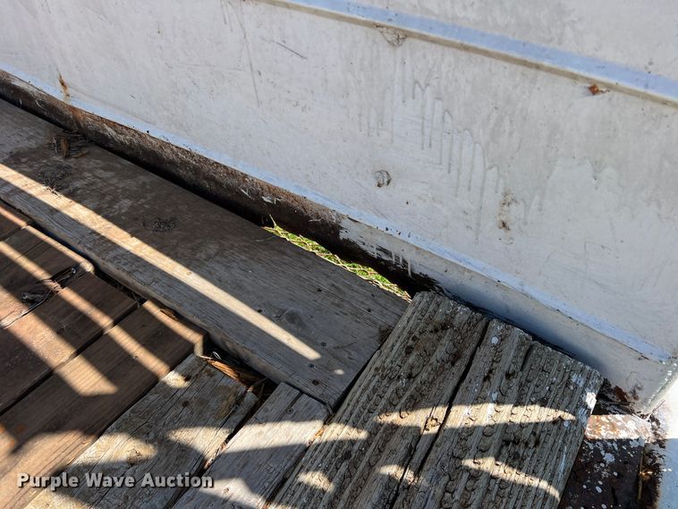 image for item DR5555 Shop built  livestock trailer