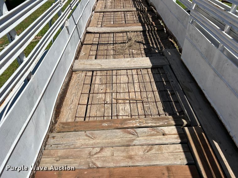 image for item DR5555 Shop built  livestock trailer