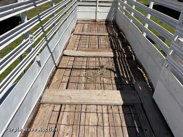 image for item DR5555 Shop built  livestock trailer