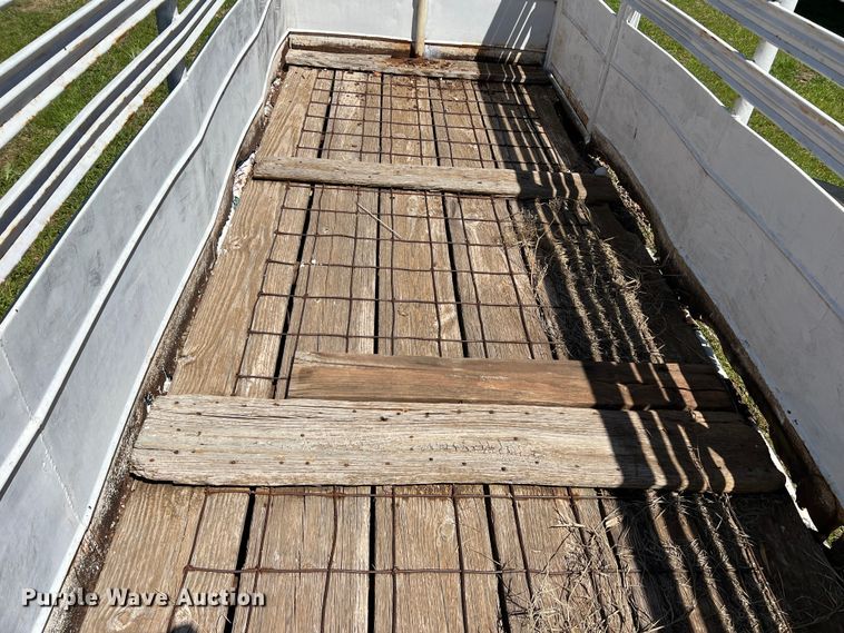 image for item DR5555 Shop built  livestock trailer