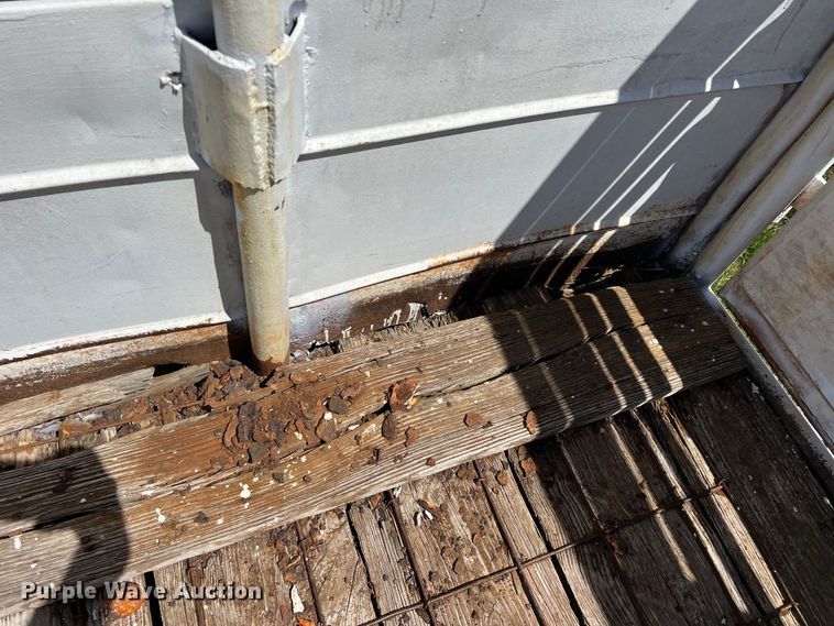 image for item DR5555 Shop built  livestock trailer