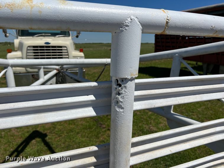 image for item DR5555 Shop built  livestock trailer