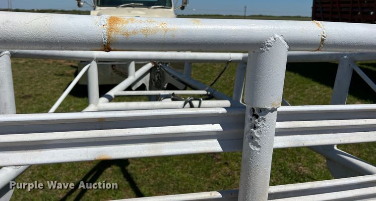 image for item DR5555 Shop built  livestock trailer