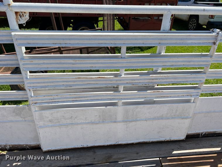 image for item DR5555 Shop built  livestock trailer