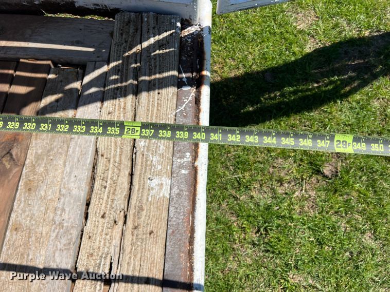 image for item DR5555 Shop built  livestock trailer