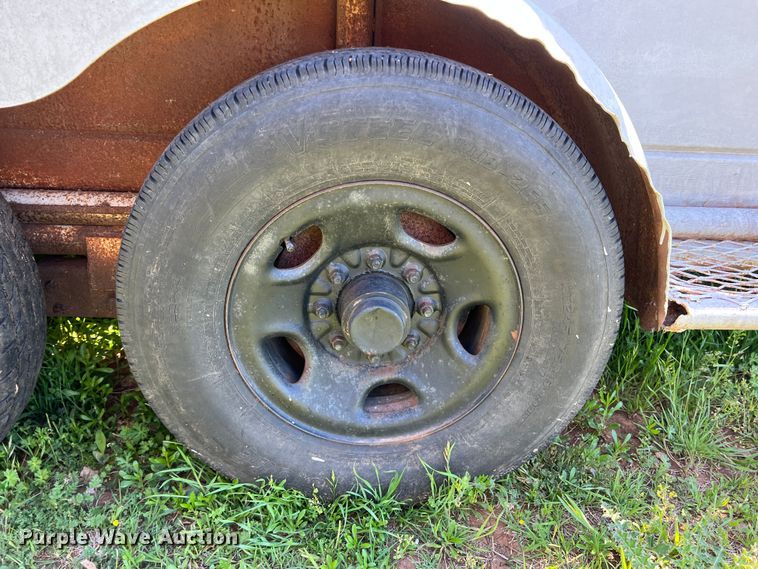 image for item DR5555 Shop built  livestock trailer