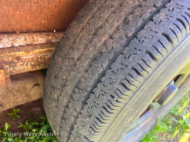 image for item DR5555 Shop built  livestock trailer